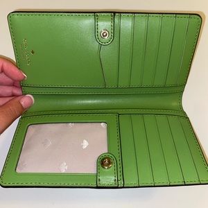 Kate Spade “Staci” Large Slim Bifold Wallet